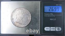 Bolivia 1817 8 Reals Ferdinand VII Silver crown. High grade