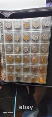 Book complete with 200 foreign coins. Tons of old coins. Possibly some silver