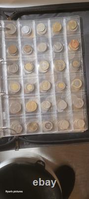 Book complete with 200 foreign coins. Tons of old coins. Possibly some silver
