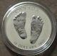Born In 2012 Welcome To The World Canada $10 Silver Coin Baby Feet