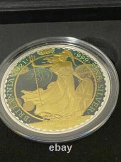 Britannia Bitcoin Green 1 oz Silver Coin 2021 Limited to 50