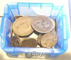 Bulk Lot of 11.1 oz. Of U. S. & World Silver Coins