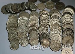 Bulk World Silver Coins 100+ Massive Lot Better Coins Free Shipping