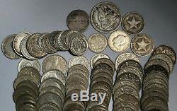 Bulk World Silver Coins 100+ Massive Lot Better Coins Free Shipping