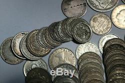 Bulk World Silver Coins 100+ Massive Lot Better Coins Free Shipping