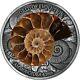 Burkina Faso 2016 1000 Francs World Of Evolution Ammonite 1oz Silver Coin