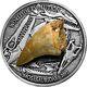 Burkina Faso 2017 1000 Francs World Of Evolution Mosasaurus 1oz Silver Coin
