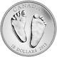 Canada 2013 $10 Welcome To The World 0.9999 Pure Silver Baby Feet Coin