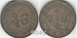 CHINA 20 Old Silver & Bronze Minted Coins (1890's 1920's)
