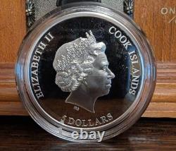 CIRCLES OF LIFE Nature 1 Oz Silver Coin $5 Cook Islands 2022