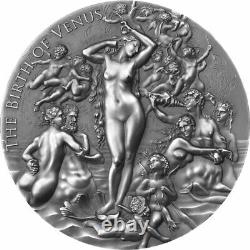 Cameroon 2021 Celestial Beauty Birth of Venus silver coin 2 oz