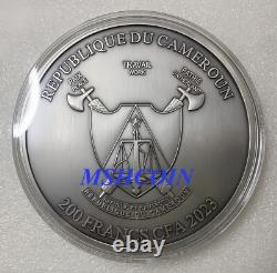 Cameroon 2023 120mm 200 Francs 1/2 Kilo GiltCrown China Sichun SanXingDui Relics