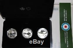 Canada 3 Coins x 1 oz Fine Silver Coin Aircraft of First World War Series 2016
