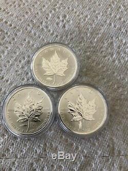 Canadian Silver Maple World War II Set VE-DAY D-Day VJ-Day privy marks 3 Coins