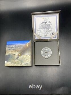 Canyon Diablo Meteorite Silver Coin, 2014, Mintage 666