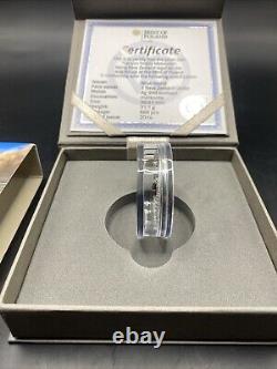 Canyon Diablo Meteorite Silver Coin, 2014, Mintage 666