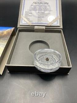 Canyon Diablo Meteorite Silver Coin, 2014, Mintage 666