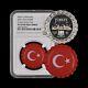 Chad. 2021, 500 Francs, Silver Ngc Pf69 Top Pop? Bottle Cap, Turkey