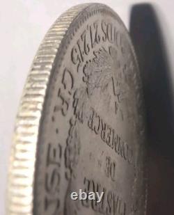 China 1888 French Piastre Silver Dollar Coin Sigma Tested #QT06