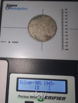 China 1898 French Sidetongbao Silver Dollar Coin Sigma Tested #QT03