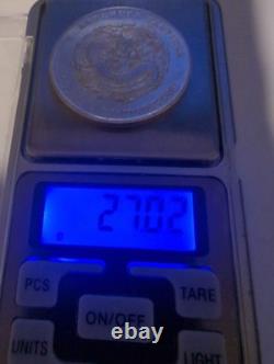 China 1898 Szechuan Silver Dollar Coin Sigma Tested #V05 7 Mace & 2 Candareens
