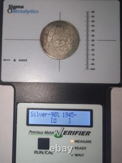 China 1906 Tibet Lion Tael Silver Dollar Coin Sigma Tested #QT07