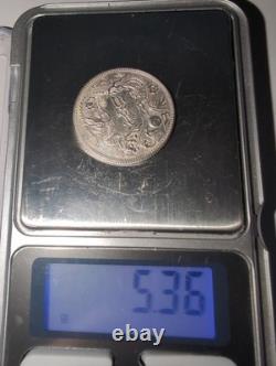 China 1911 Xuan Tong Silver 20 Cent Coin #TW01