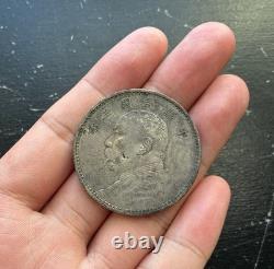 China 1914 One Dollar Fatman Silver Coin