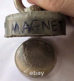 China 1914 Yuan Shih Kai Fatman Silver Dollar Coin #444 Shikai Gansu Plum