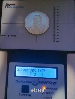 China 1919 Li Yuanhong Silver Dollar Coin Sigma Tested #M001