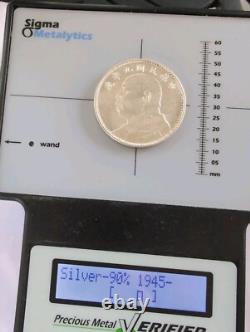 China 1920 Yuan Shih Kai Fatman Silver Dollar Coin #443 Shikai