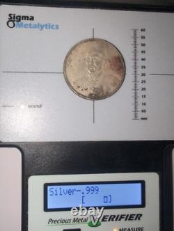 China 1925 Li Jinglin Silver Dollar Coin Sigma Tested #EV2