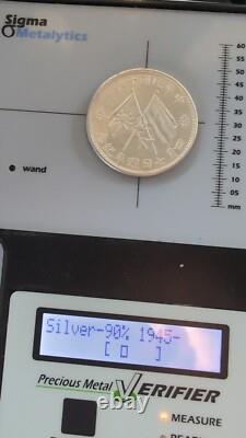 China 1927 Chu Yupu Silver Dollar Coin Sigma Tested #2682