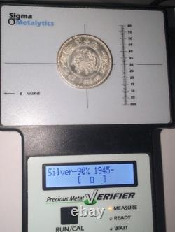 China 1927 Zhang Zuolin Silver Dollar Coin Sigma Tested #OC02