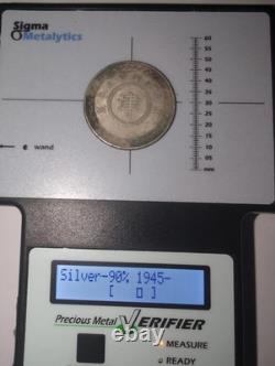 China 1936 Wheat Yuan Silver Dollar Coin Sigma Tested #9671