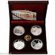 China 2013 Gold And Silver Coins Set World Heritage Huangshan