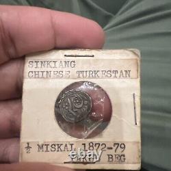 China Sinkiang 5 Fen (1/2 Miscal) 1872-1879 Amazing Mint Condition