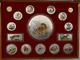 Chinese Commemorative Gold & Silver Plated Coin Set 2010 Year Of The Tiger