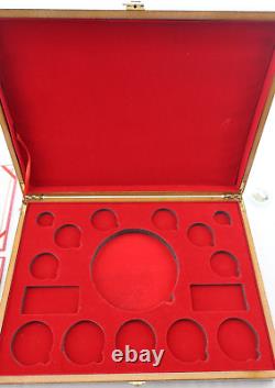 Chinese Commemorative Gold & Silver Plated Coin Set 2010 Year Of The Tiger