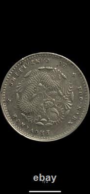 Chinese Empire 3.6 Candareens, 1896, Almost Uncirculated Silver Coin Chinese Empire 3.6 Candareens, 1896, Almost Uncirculated Silver Coin
