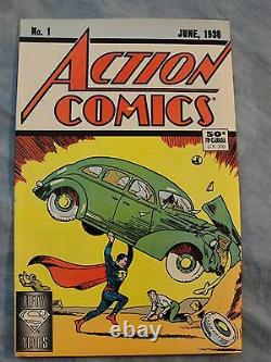 Coin & Comics Rare Superman/Action Comics #1 Three Piece Set 1 of a Kind