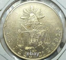 Coin Mexico 1 Peso Balanza Republic Silver to choose piece