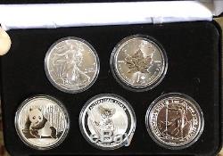Coins of the World Canada, USA, china, Australia & Great Britain 2015