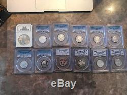 Collection Of Silver American and World Bullion coins