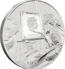Collector 2oz. 999 Silver Master of Art Vincent Van Gogh (Ultra High Relief) 22
