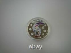 Cook Islands Hello Kitty 30th Anniversary $1 Silver Proof Coin Set KABUKI 2004