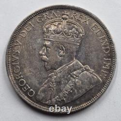 Cyprus 18 Silver Piastre 1921 Exf Coin Kgv