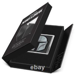 DIN DJARIN HELMET Mandalorian 1 Oz Silver Coin $2 Niue 2023