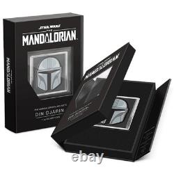 DIN DJARIN HELMET Mandalorian 1 Oz Silver Coin $2 Niue 2023