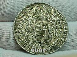 Detailed 1783 B Madona and Christ Hungarian Silver 1/2 Thaler
